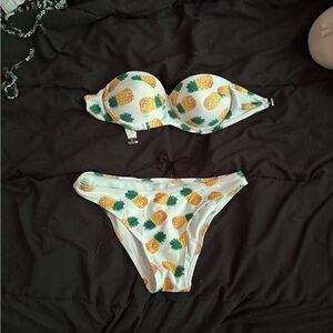 Wild Fable Yellow and Green Bikini